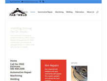 Tablet Screenshot of fabweldcorp.com